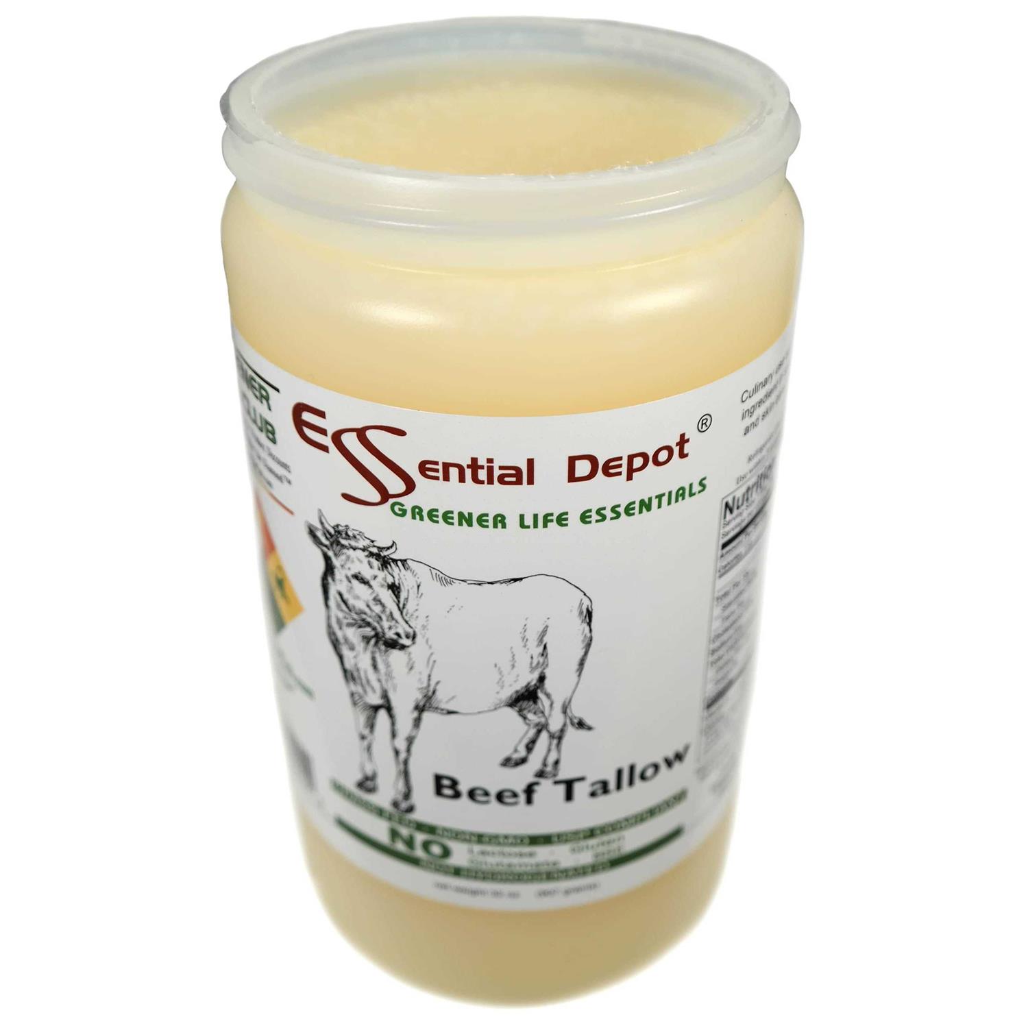 Beef Tallow 1 Quart Grass FED Non-GMO Not Hydrogenated
