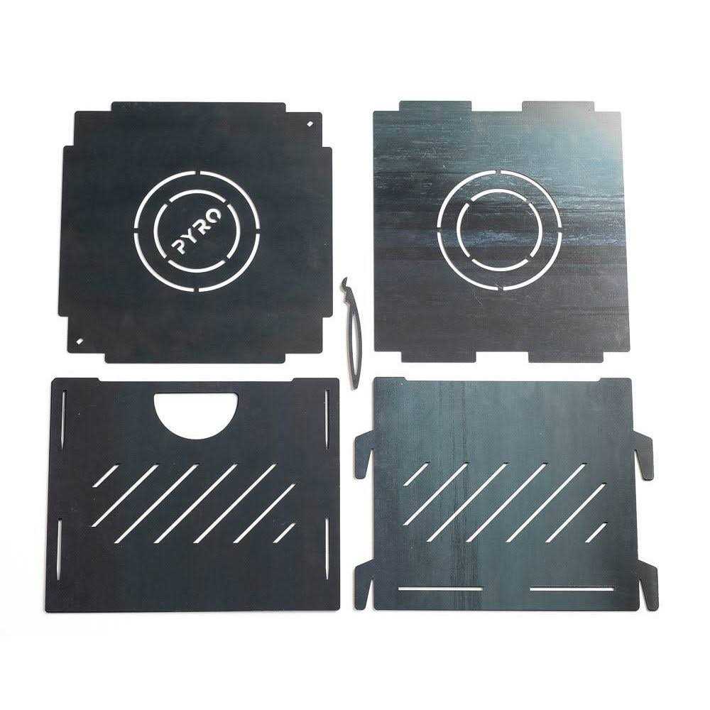 Pyro Products Pyro Cage Mini Portable Fire Pit Camp Fire