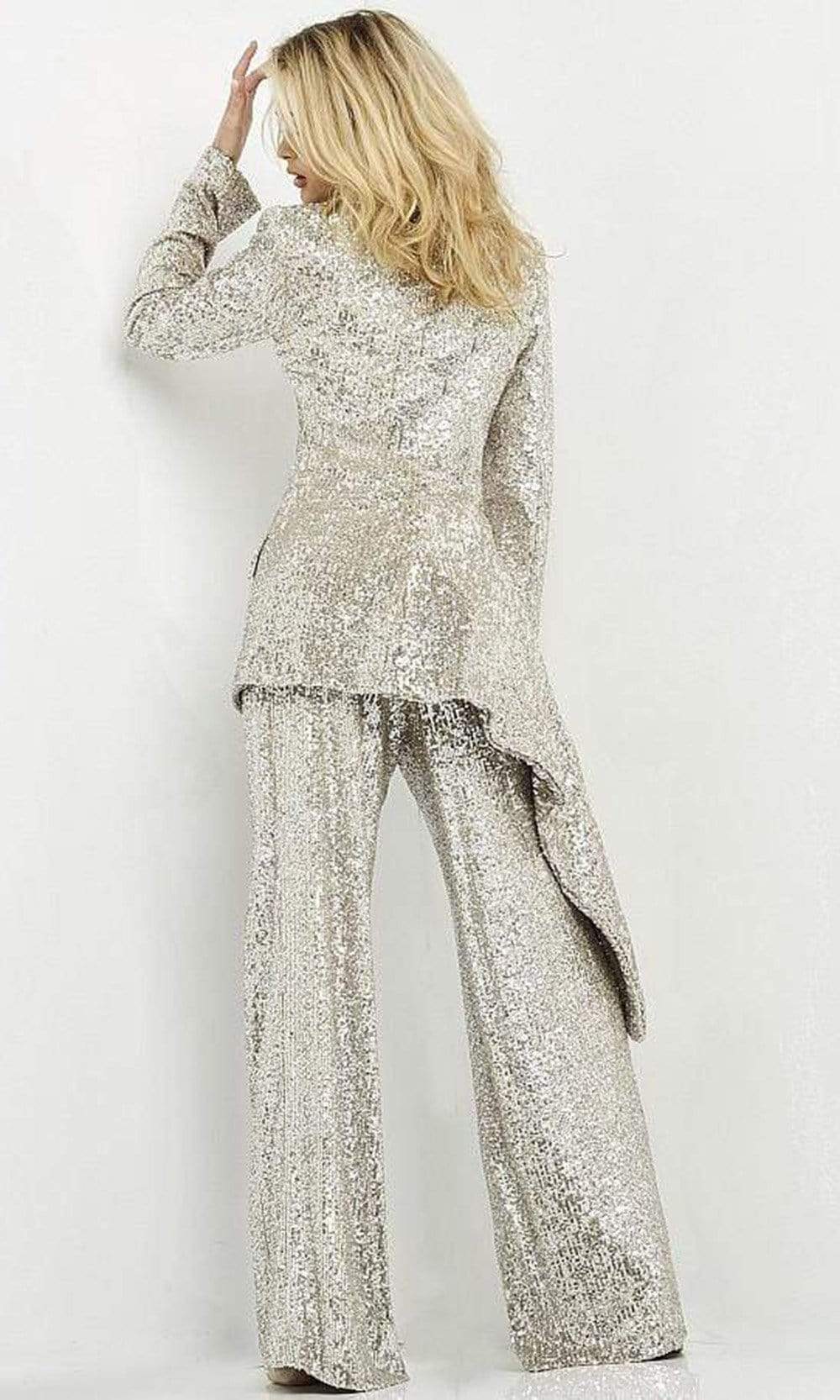 04904 Shiny Loose Contemporary Blazer