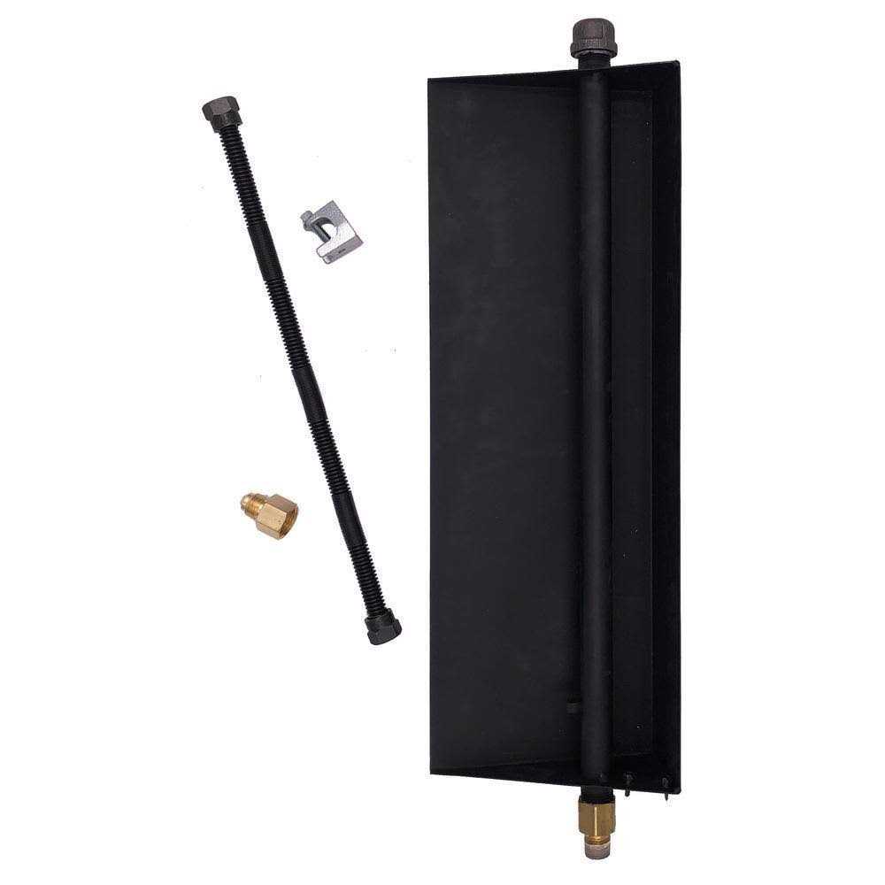 American Gas Log Cheyenne Glow Vented Natural Gas Fireplace Log Set with Complete Kit