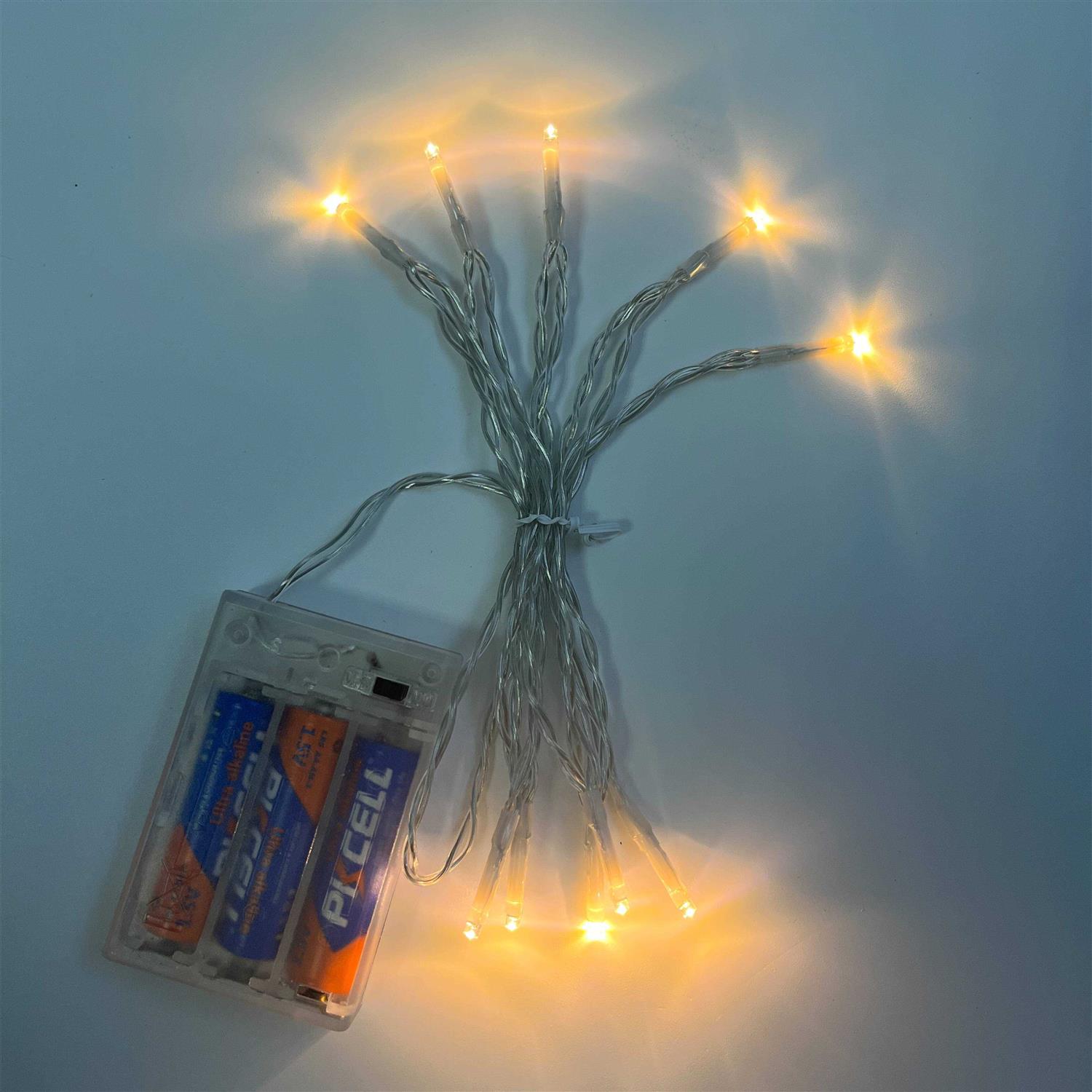 10ct. Mini Clear LED String Lights by Ashland