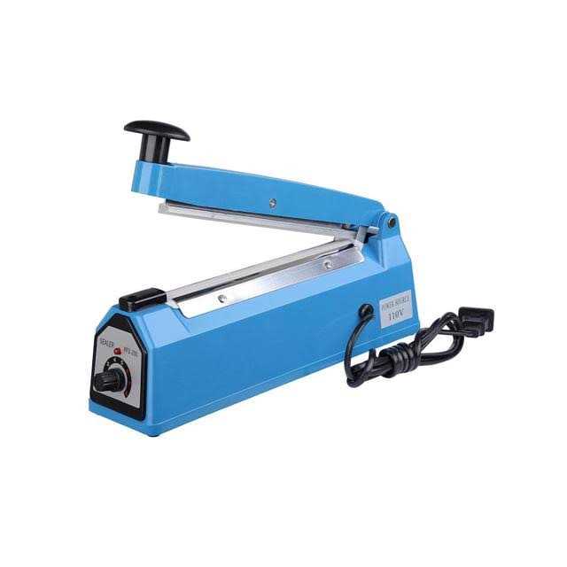 Yescom Impulse Sealer Manual Heat Sealer Plastic Bag Poly Tubing Packaging Machine