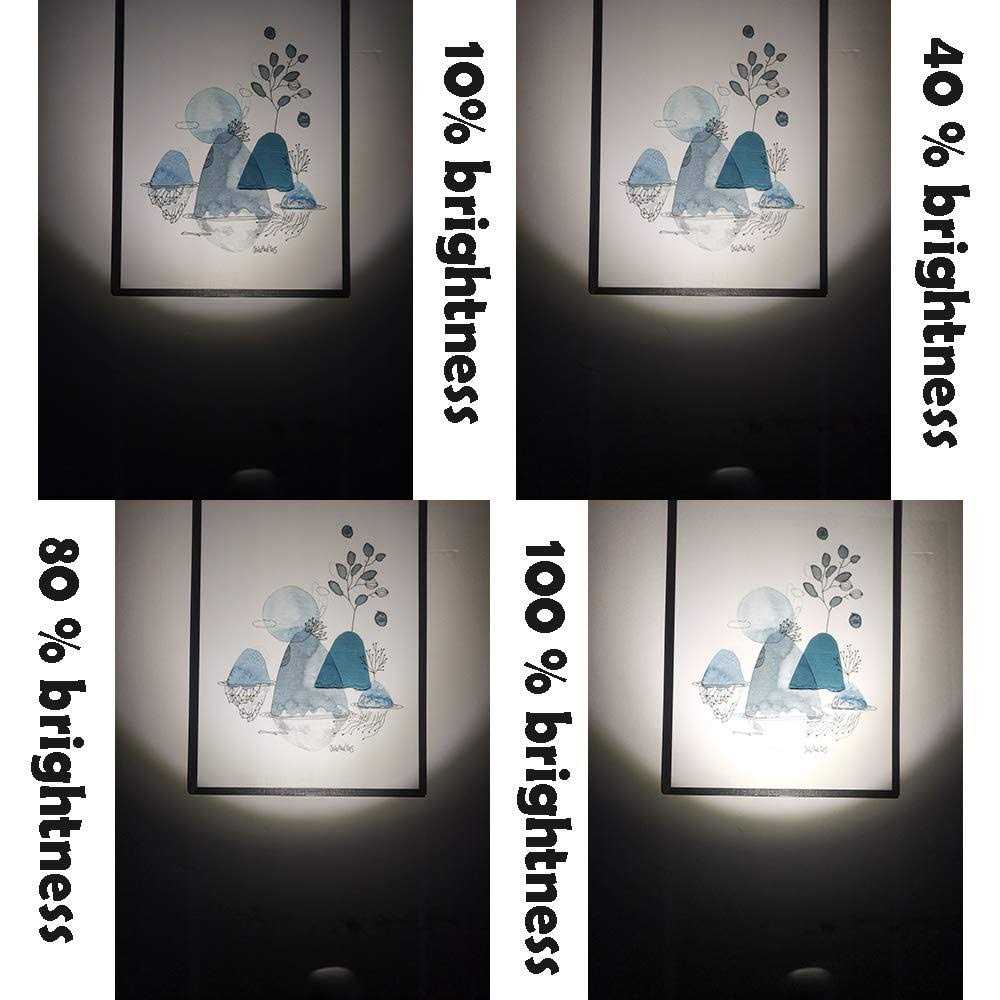 Amries led Wireless Spotlight Battery Operated Lights with Remote Control