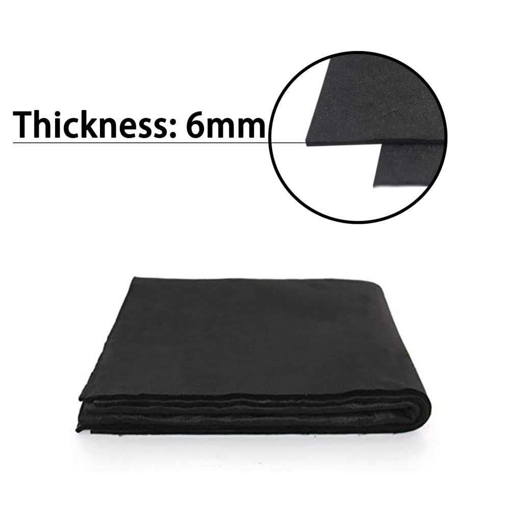 HANSWAY High Temp 18X24X1/4&” 6MM Felt Carbon Fiber Welding Blankets