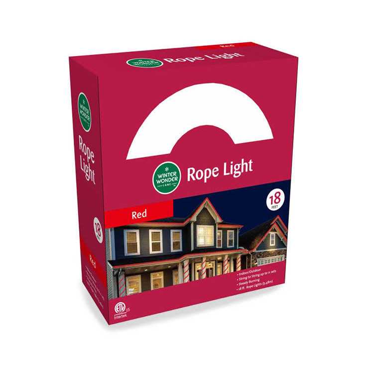 Winter Wonder Lane 18′ Rope Light