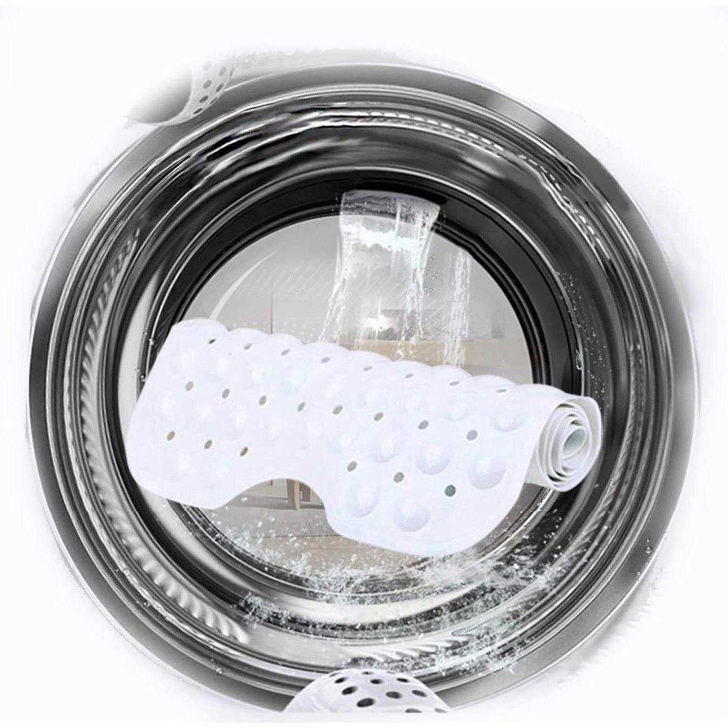 Yimobra Original Bath Tub Shower Mat Non Slip Bathtub Mats with Drain Holes