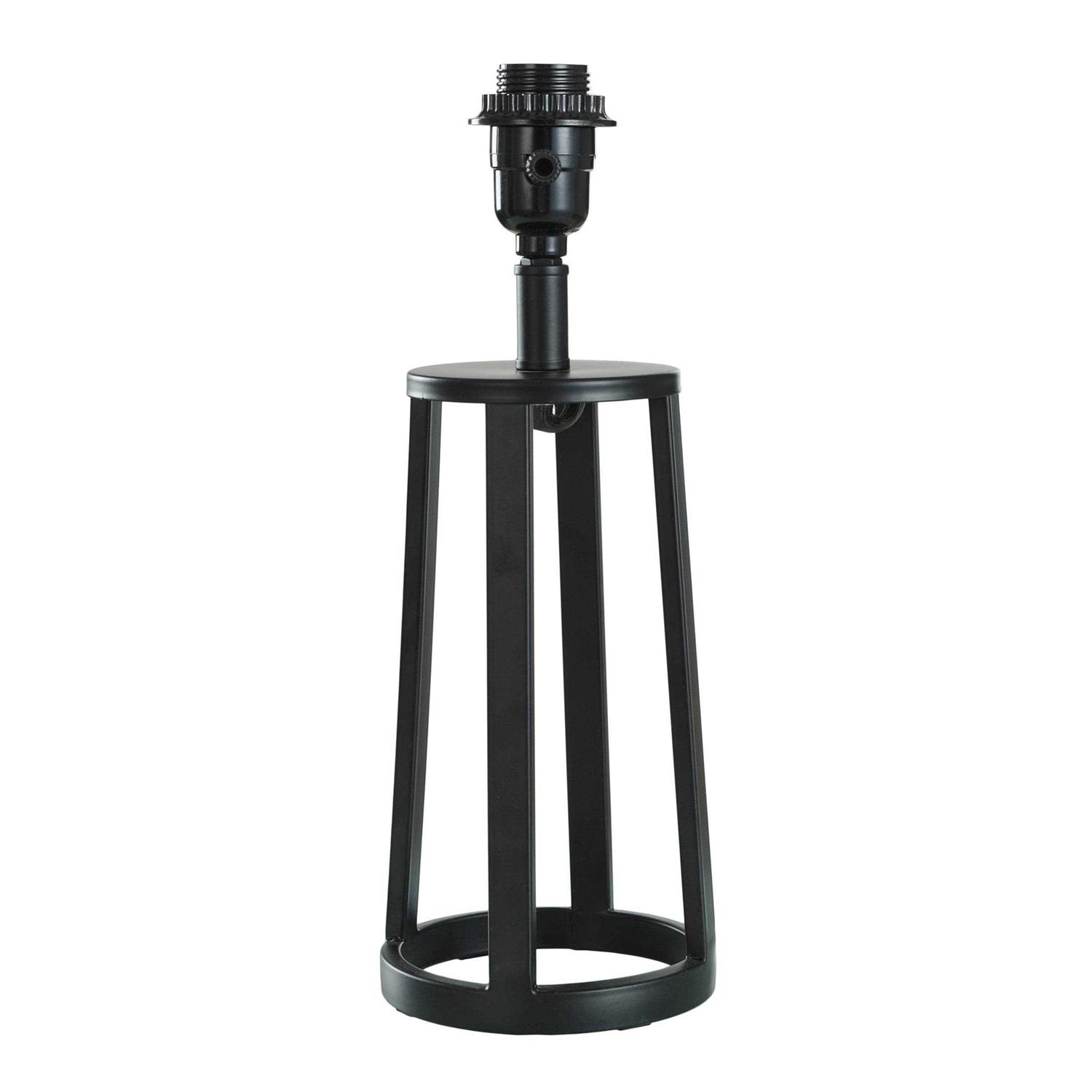 Better Homes Gardens Modern Matte Black Table Lamp with Classic Drum Shade