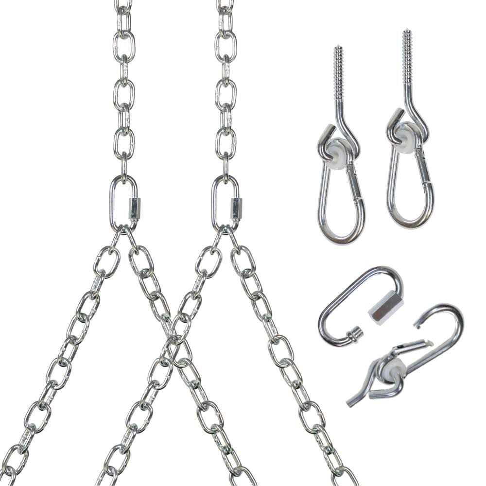 Barn Shed Play Heavy Duty 700 Lb Porch Swing Hanging Chain Kit