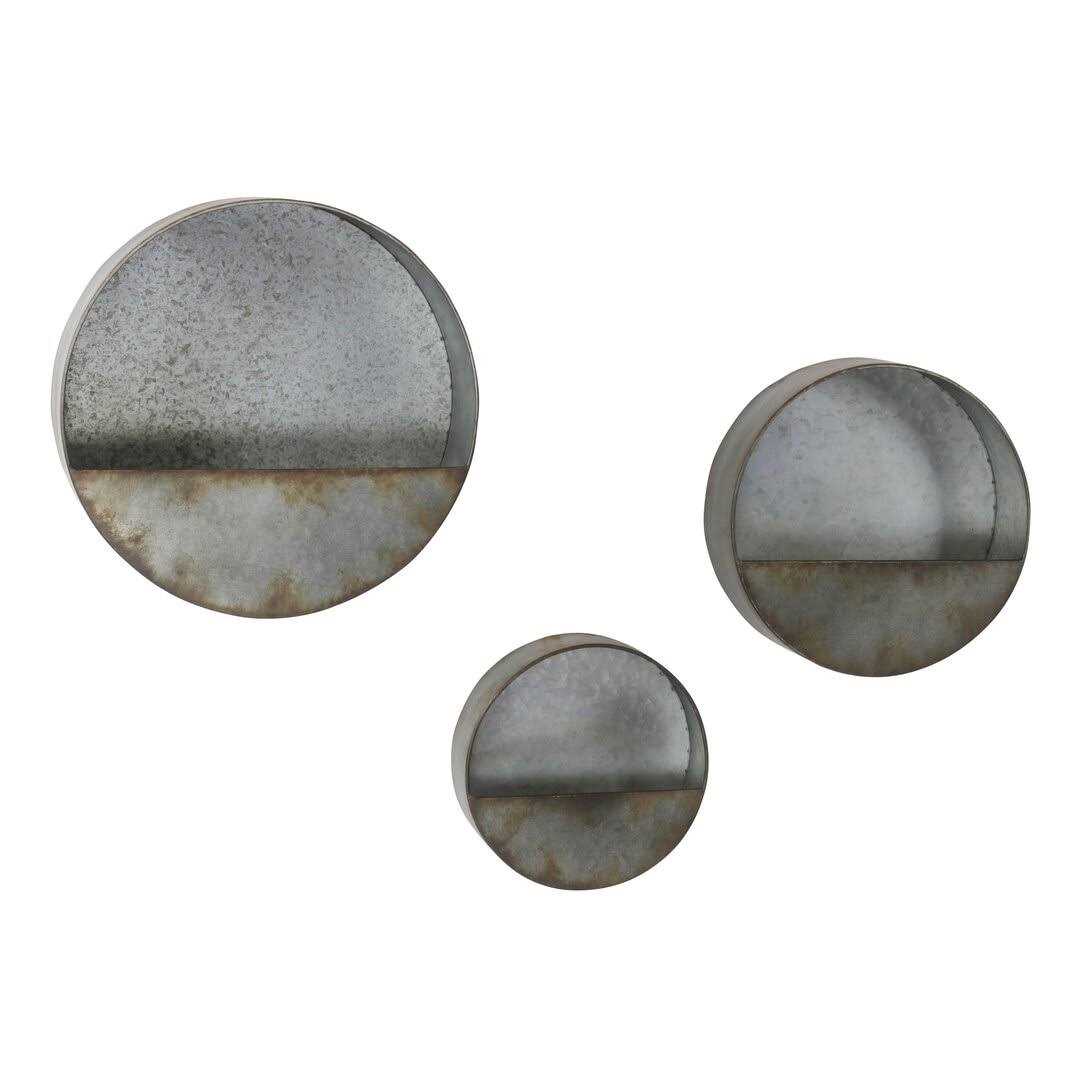 Addison 3 Piece Steel Wall Planter Set Williston Forge