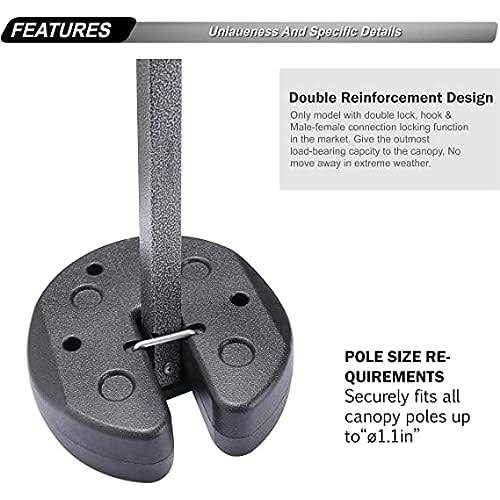 Abccanopy Canopy Weights with Lock Design No