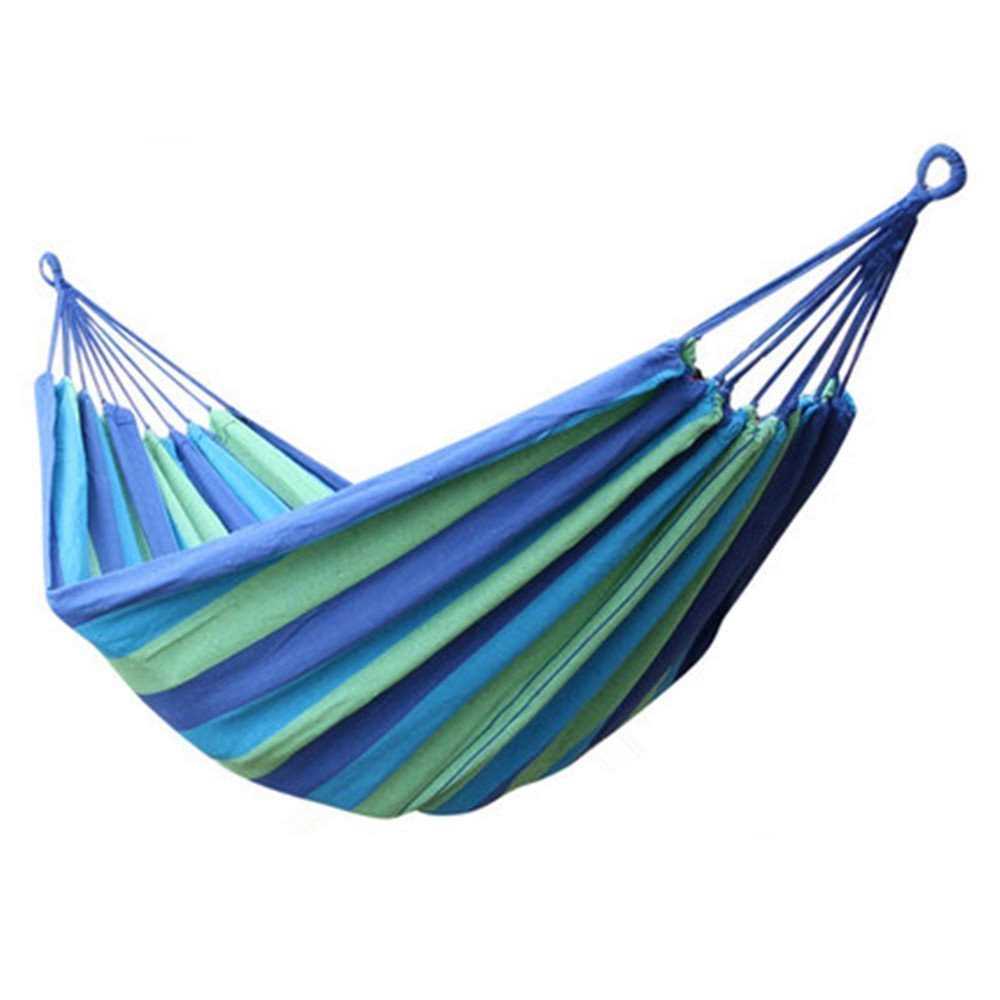 WoneNice Outdoor Double 2 Person Cotton Hammock