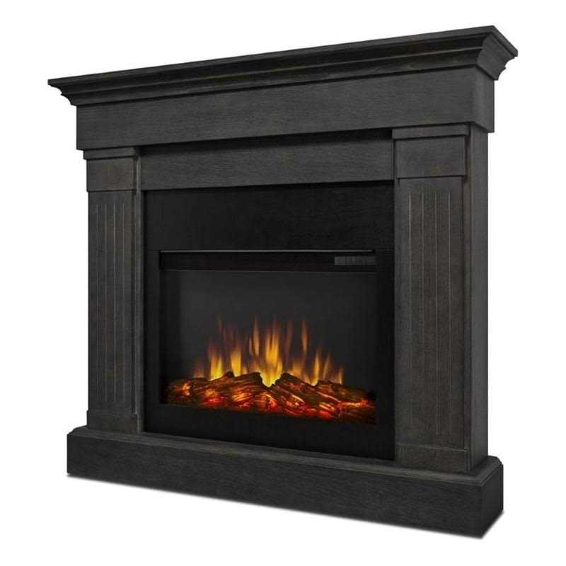 Real Flame Crawford Electric Slim Fireplace