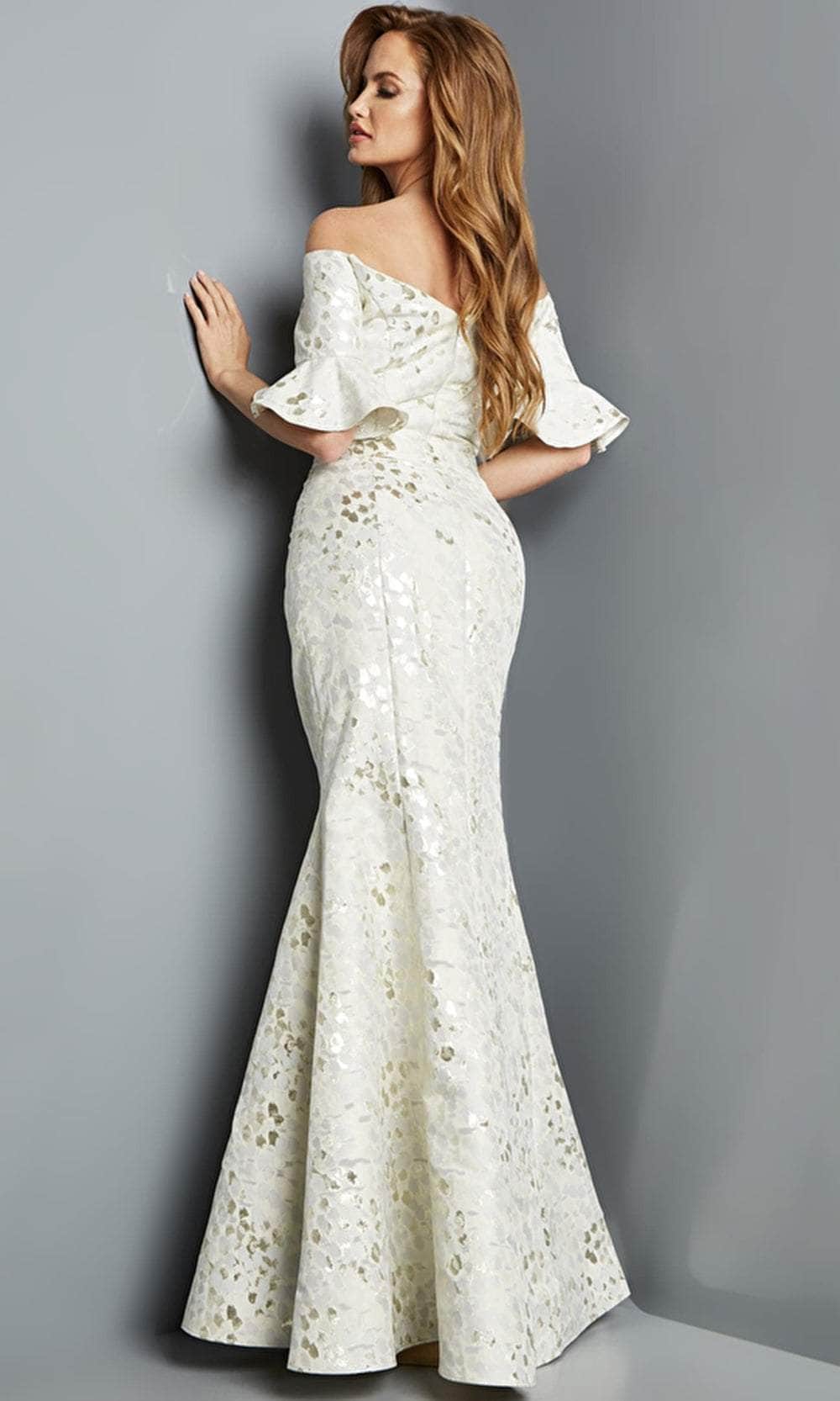 Off Shoulder Sheath Mother of the Groom Gown