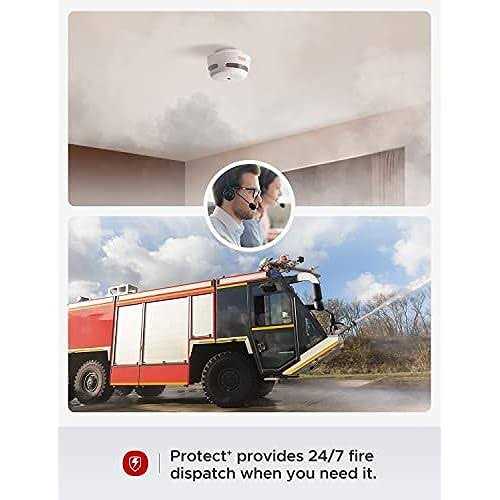 X-Sense Smart Smoke Detectors with SBS50 Base Station Wi-Fi Smoke Alarm Compatible with X-Sense Home Security App