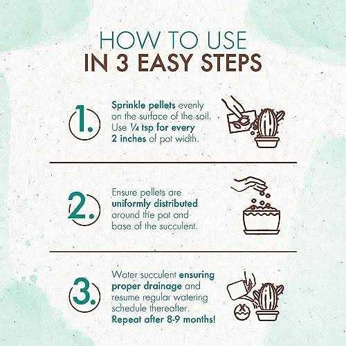 The Grow Co Succulents & Cactus Plant Food Gentle Long Lasting Formula