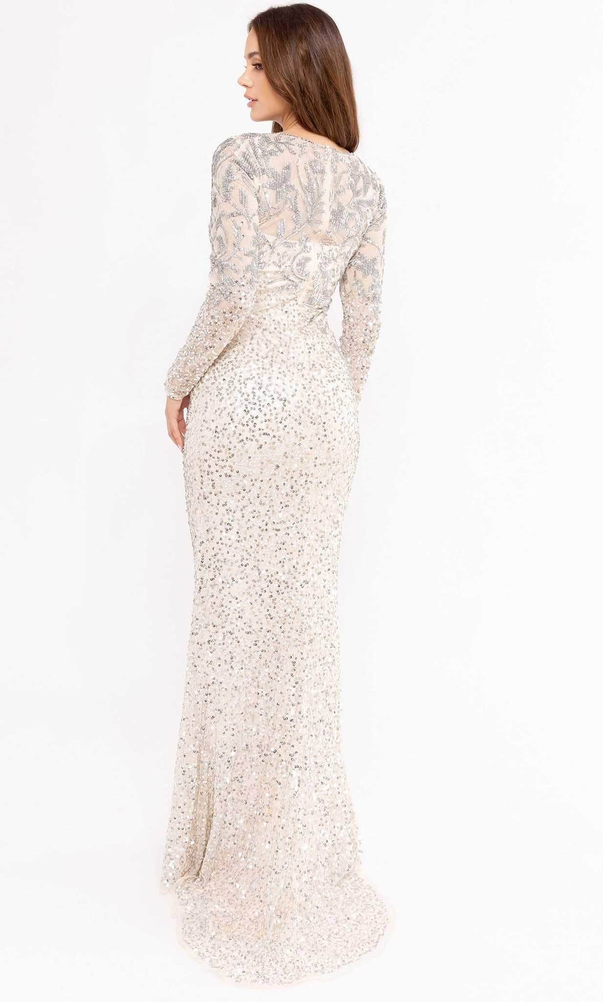 Long Sleeve Evening Gown