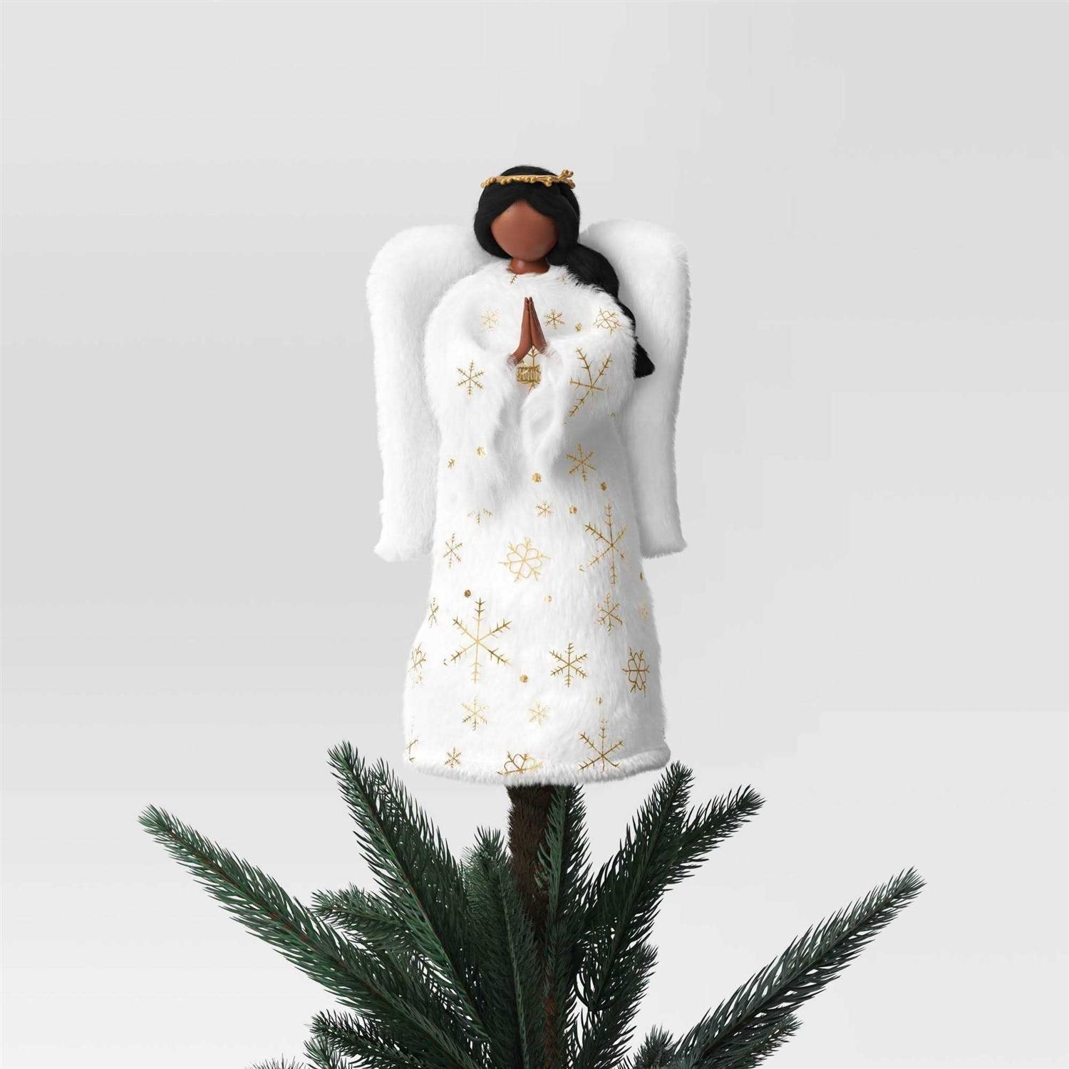 Wondershop 11.5 Plush Gnome Christmas Tree Topper Red