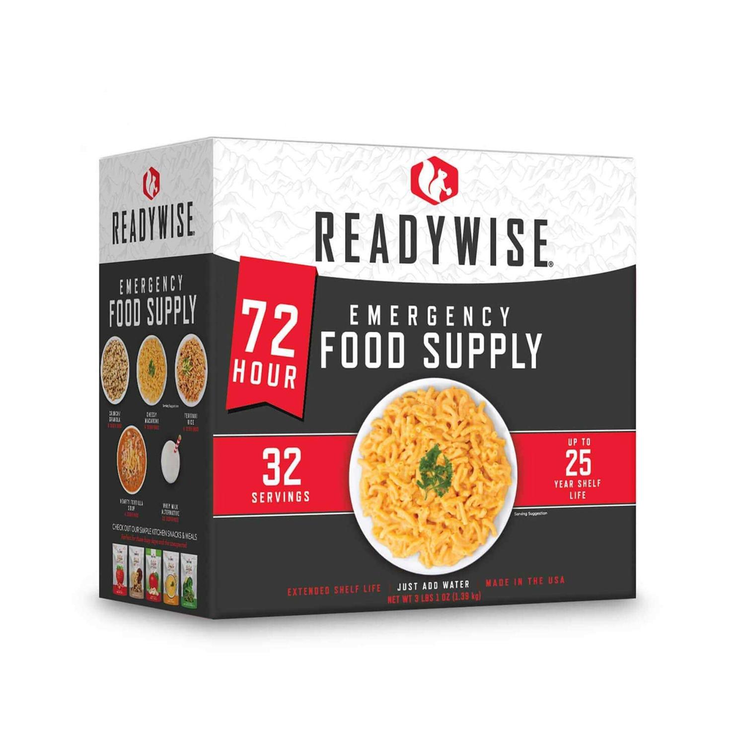 ReadyWise 72 Hour Emergency Food Supply