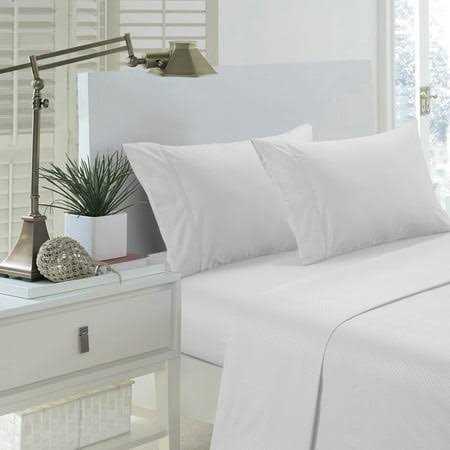 600 Thread Count Stripe Sheet Set Single
