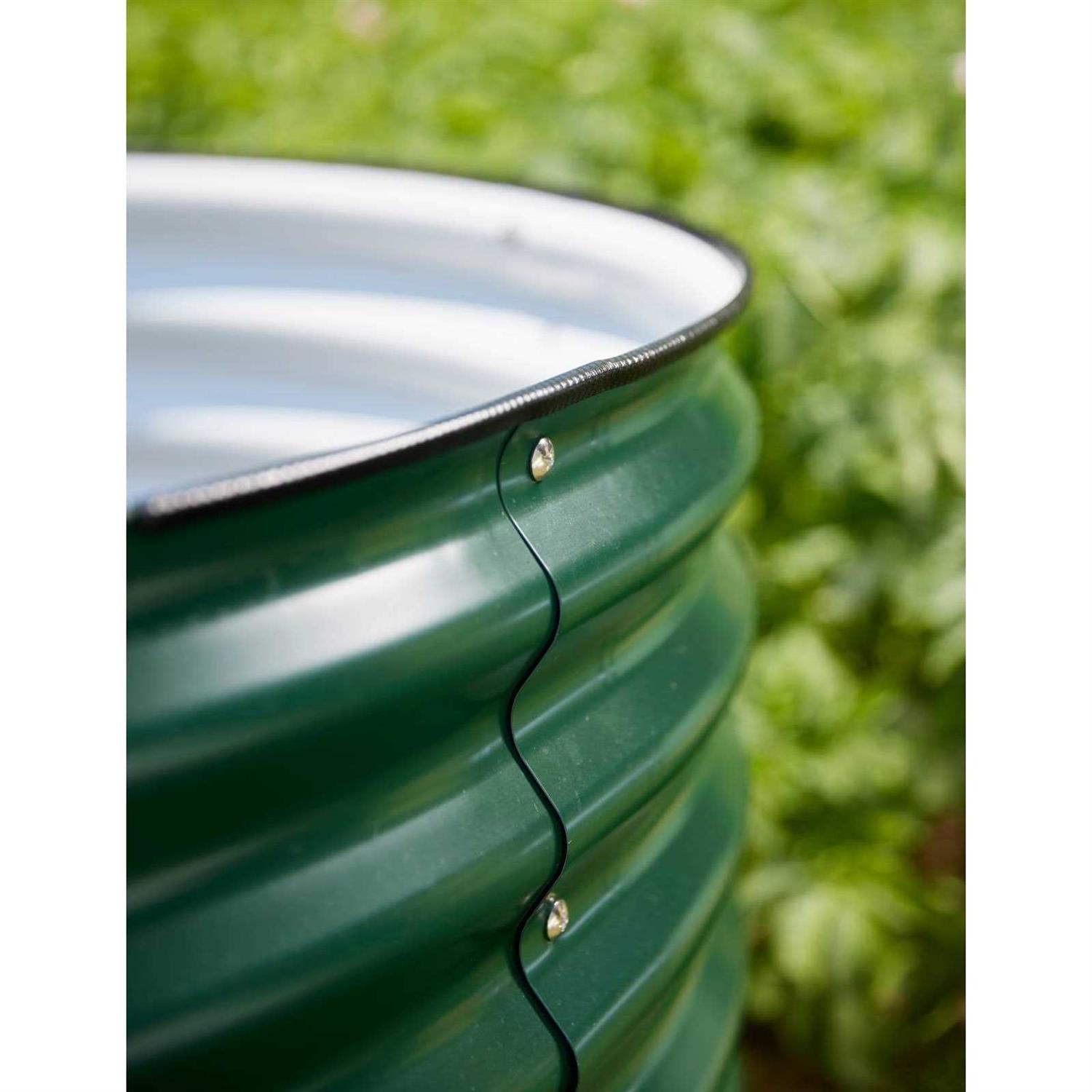 Vego Garden Tall Round Metal Raised Garden Bed