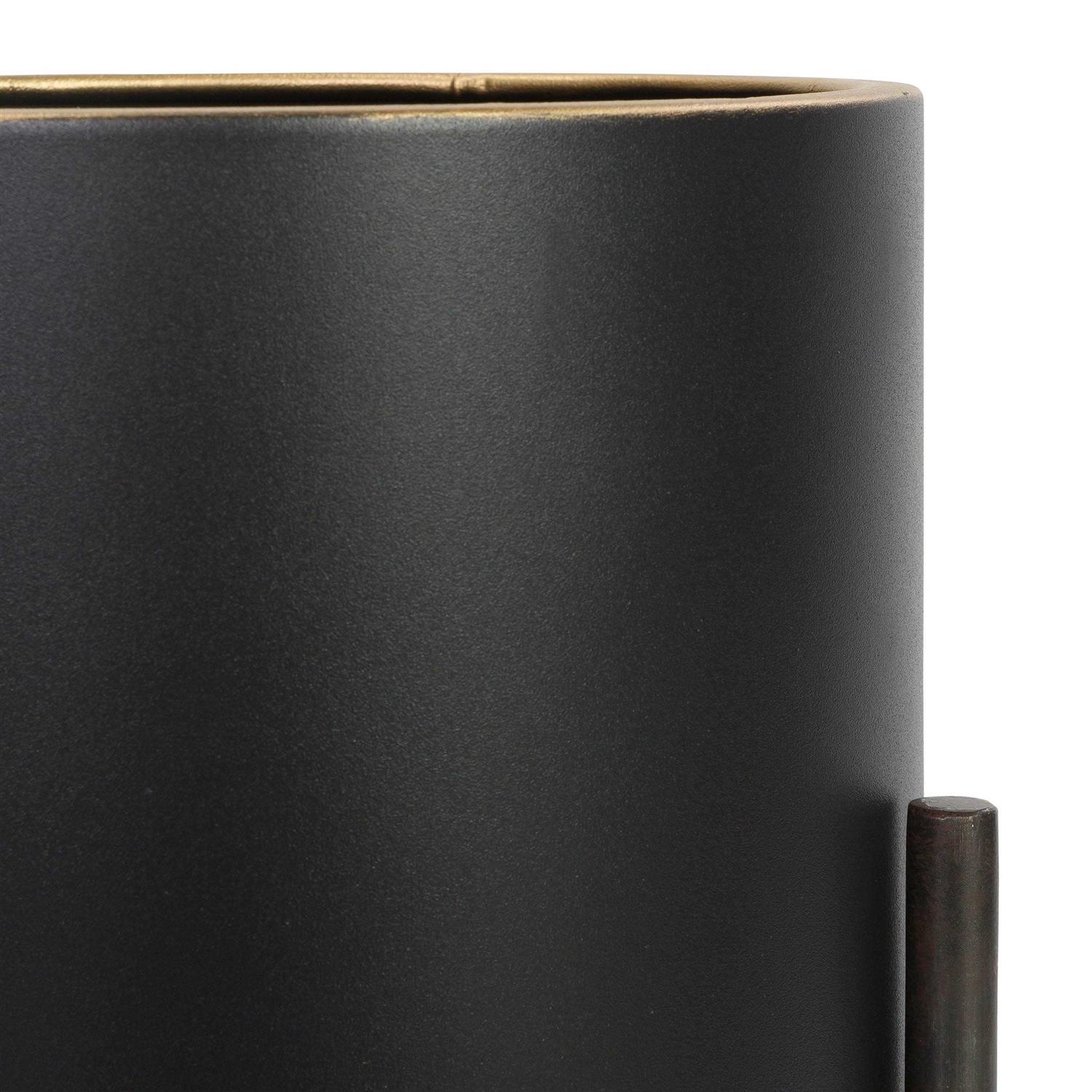 Aspire Home Accents Jaxon Modern Black Planters