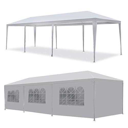 BBBuy 10×30 Outdoor Party Wedding Tent Canopy Waterproof Camping Gazebo BBQ Shelter Pavilion Heavy Duty