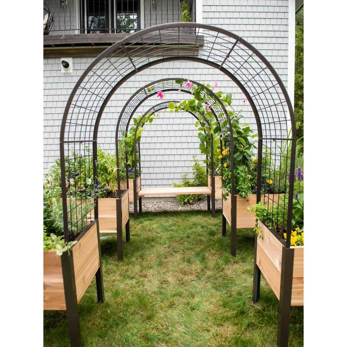 2′ x 4′ Arch Trellis for Planter Boxes