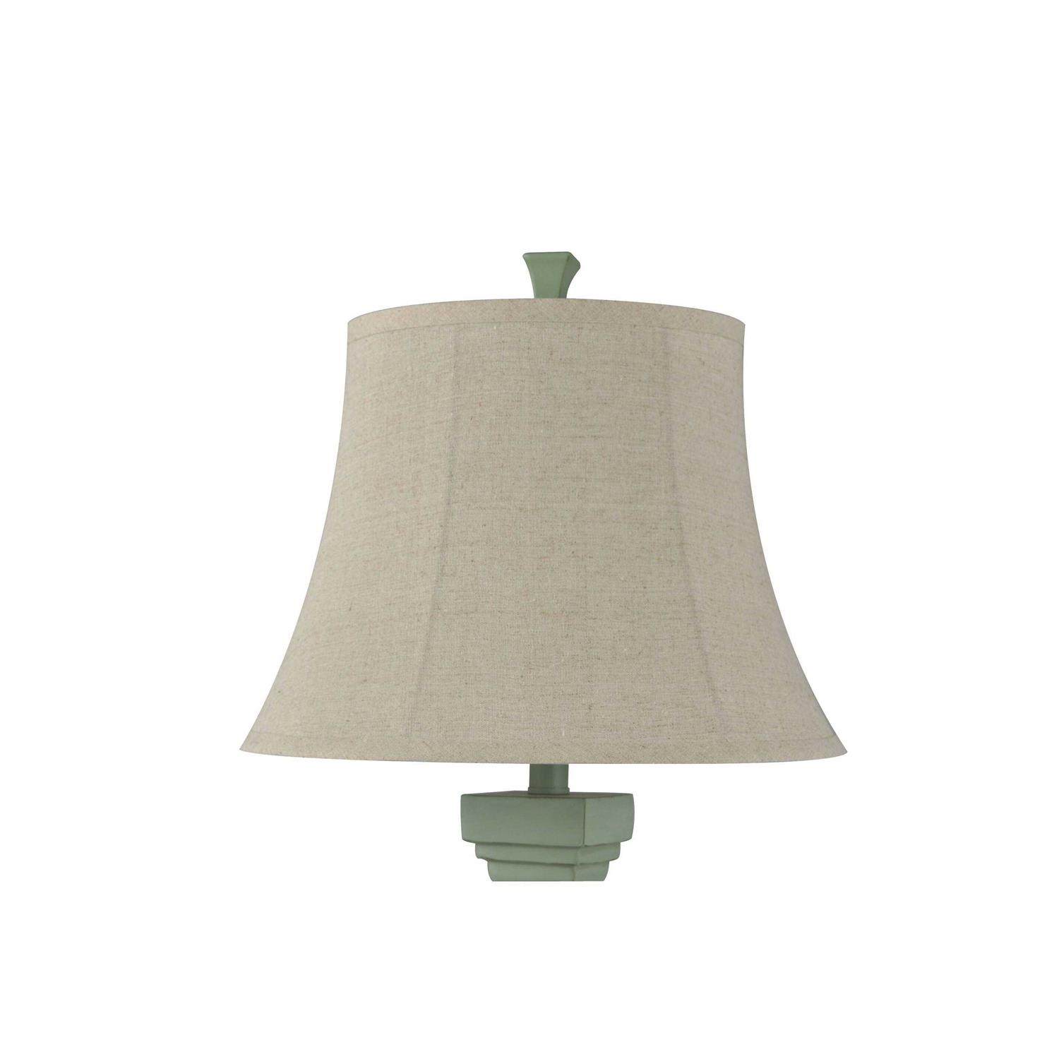 StyleCraft Poly Sea Grass Green Table Lamp L33817DS