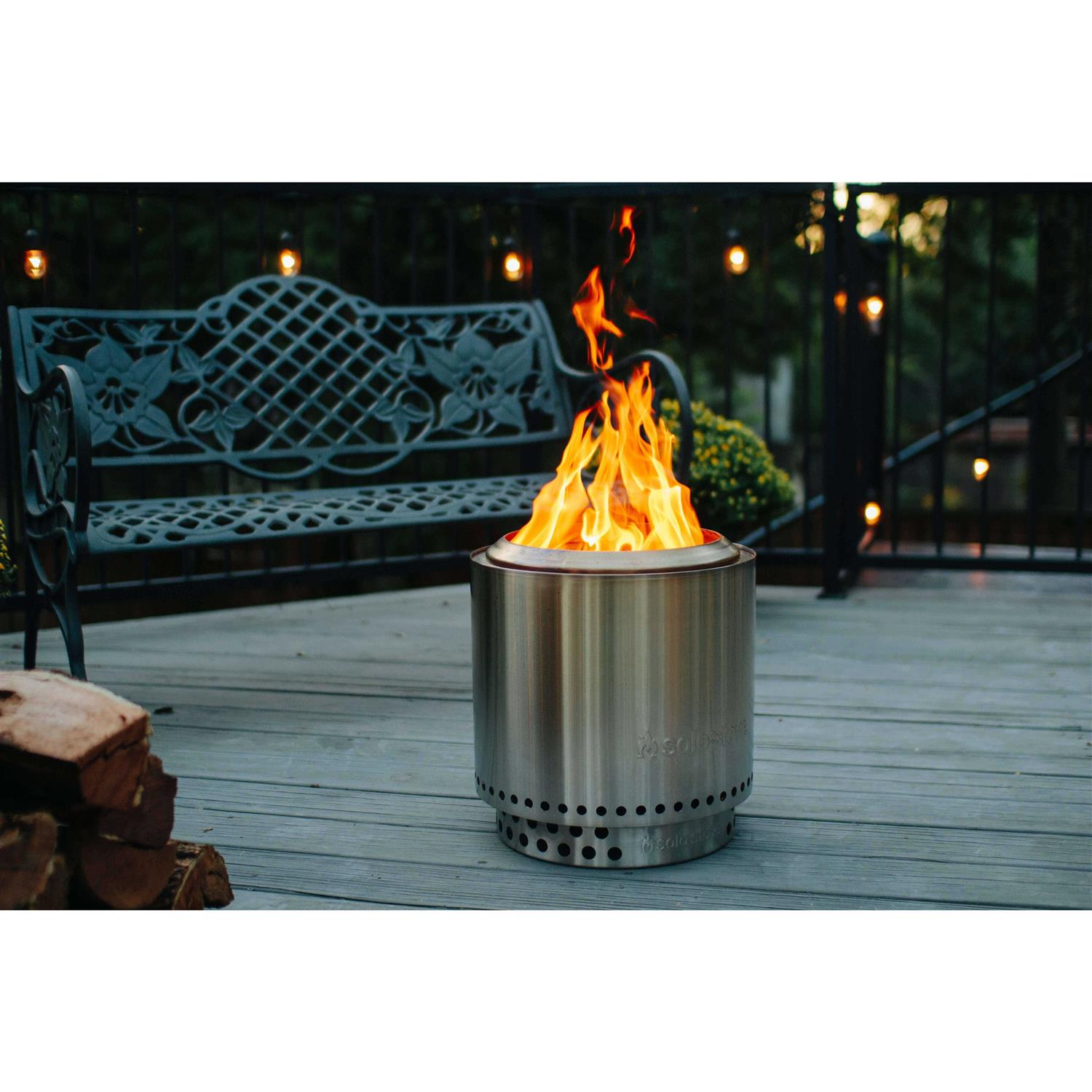 Solo Stove Ranger Fire Pit, Stand and Shelter Bundle