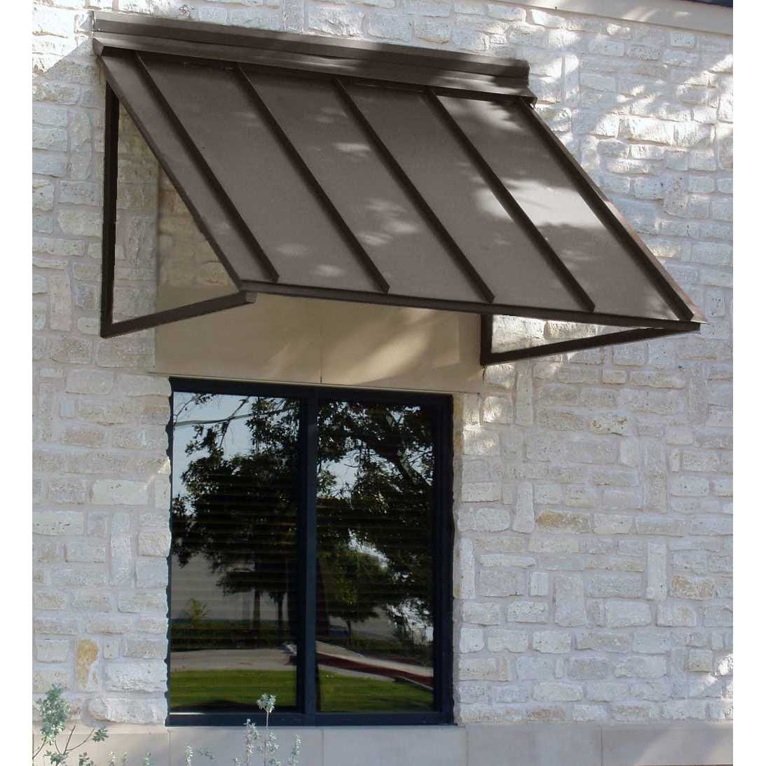Awntech 8 ft. Houstonian Metal Standing Seam Awning