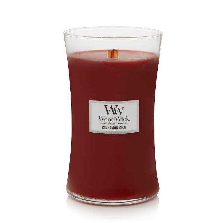 WoodWick Candle Large Cinnamon Chai