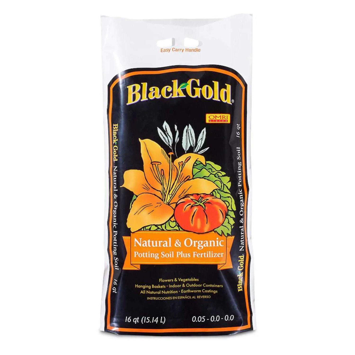 Black Gold Natural & Organic Potting Soil