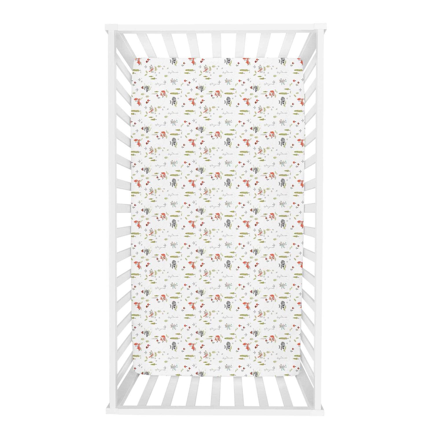 Trend Lab Deluxe Flannel Fitted Crib Sheet