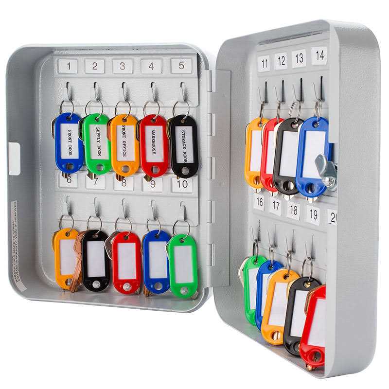 Barska 20 Position Key Cabinet with Key Lock CB12482