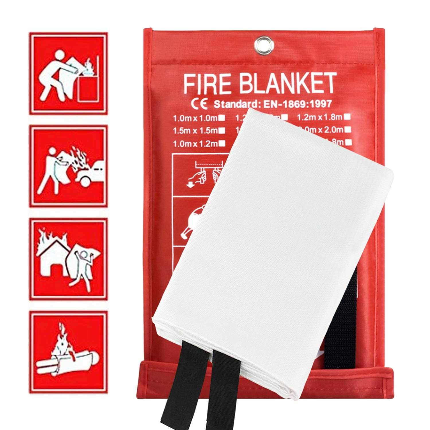Fire Blanket Fire Guardian Blanket and Fire Blanket Fire Suppression Blankets for Kitchen