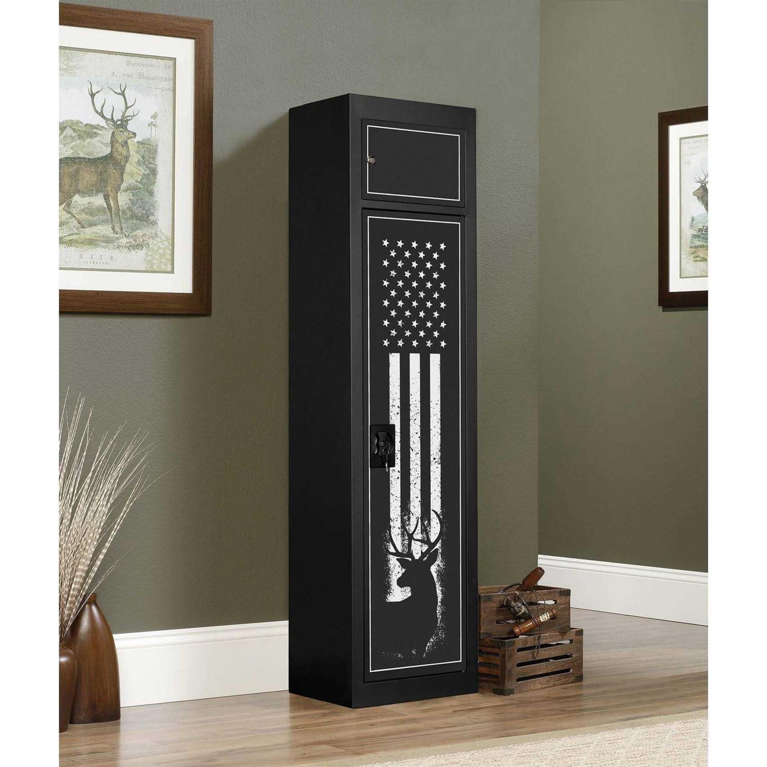 American Furniture Classics 5 Gun Metal Security Cabinet