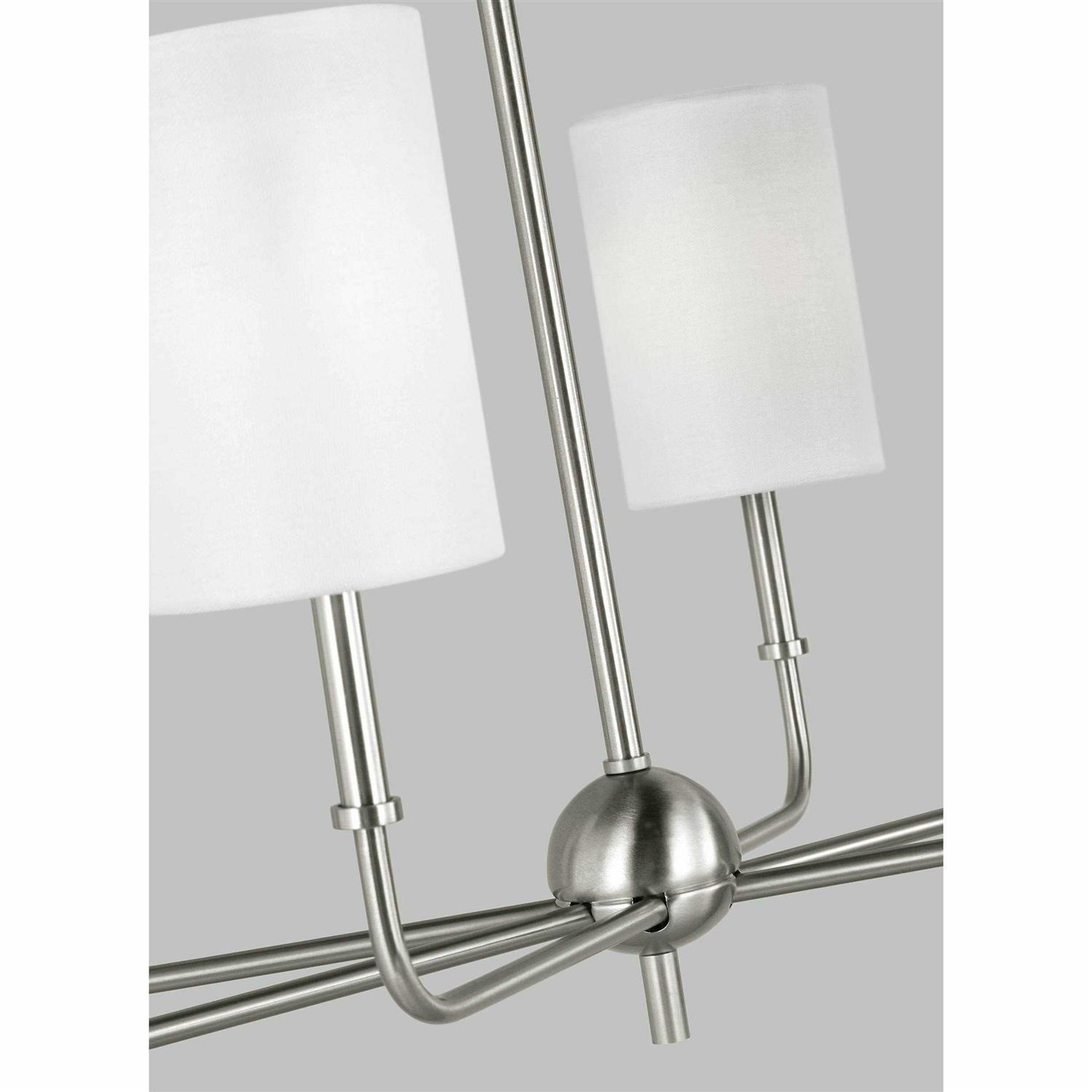 Visual Comfort Studio Foxdale Six Light Chandelier 3609306