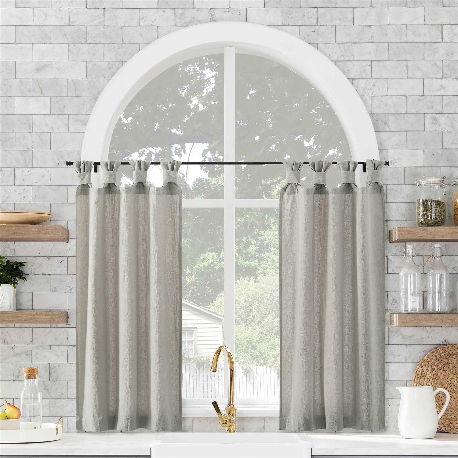 Archaeo Washed Cotton Twist Tab Curtain