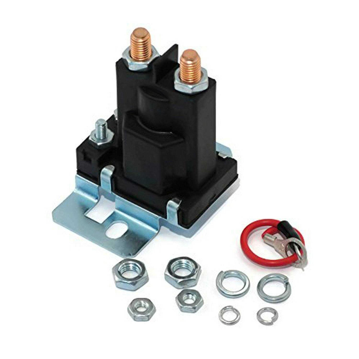 Buyers Products New Relay Solenoid for Western Fisher Meyers Snowplows 4 Post w/ Hardware