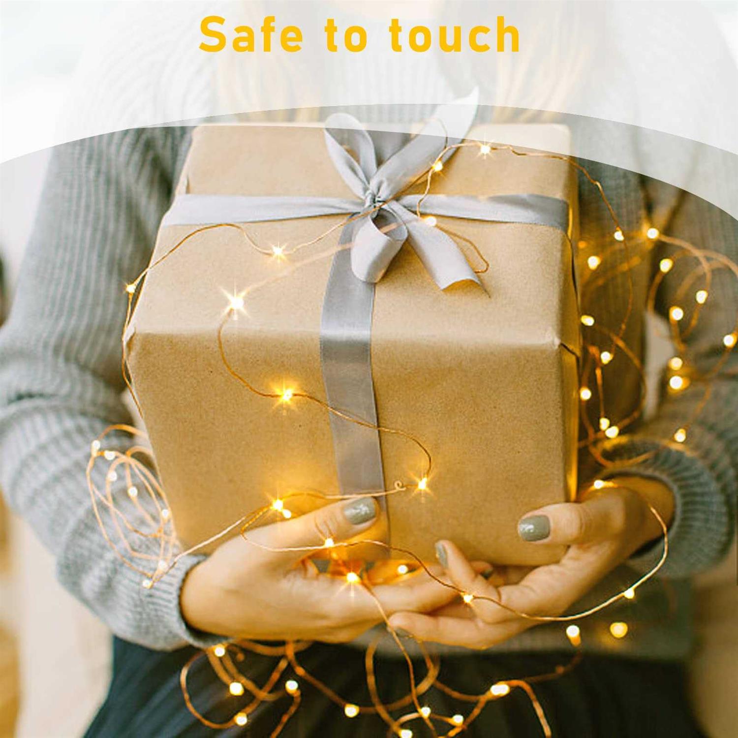 12 Pack Fairy Lights Battery Operated 3 Speed Mode 12 Extra Batteries for Replacement