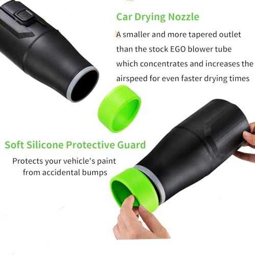 Uniqwamo Car Drying Nozzle for Ego Leaf Blower Nozzle Work for Ego 530 575 580 615 650 765 670