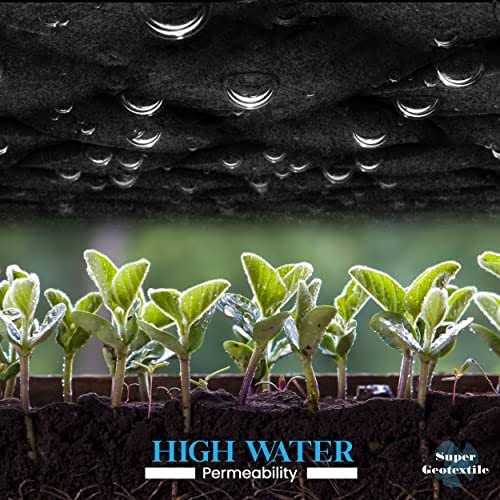 Super Geotextile 4 6, 8 Oz Non Woven Fabric For Landscaping