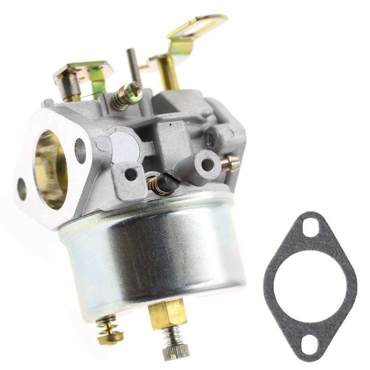 Autokay Adjustable Carburetor For Tecumseh 8hp 9hp 10hp Snowblower Re #640349 640052 640054 640058 640058a