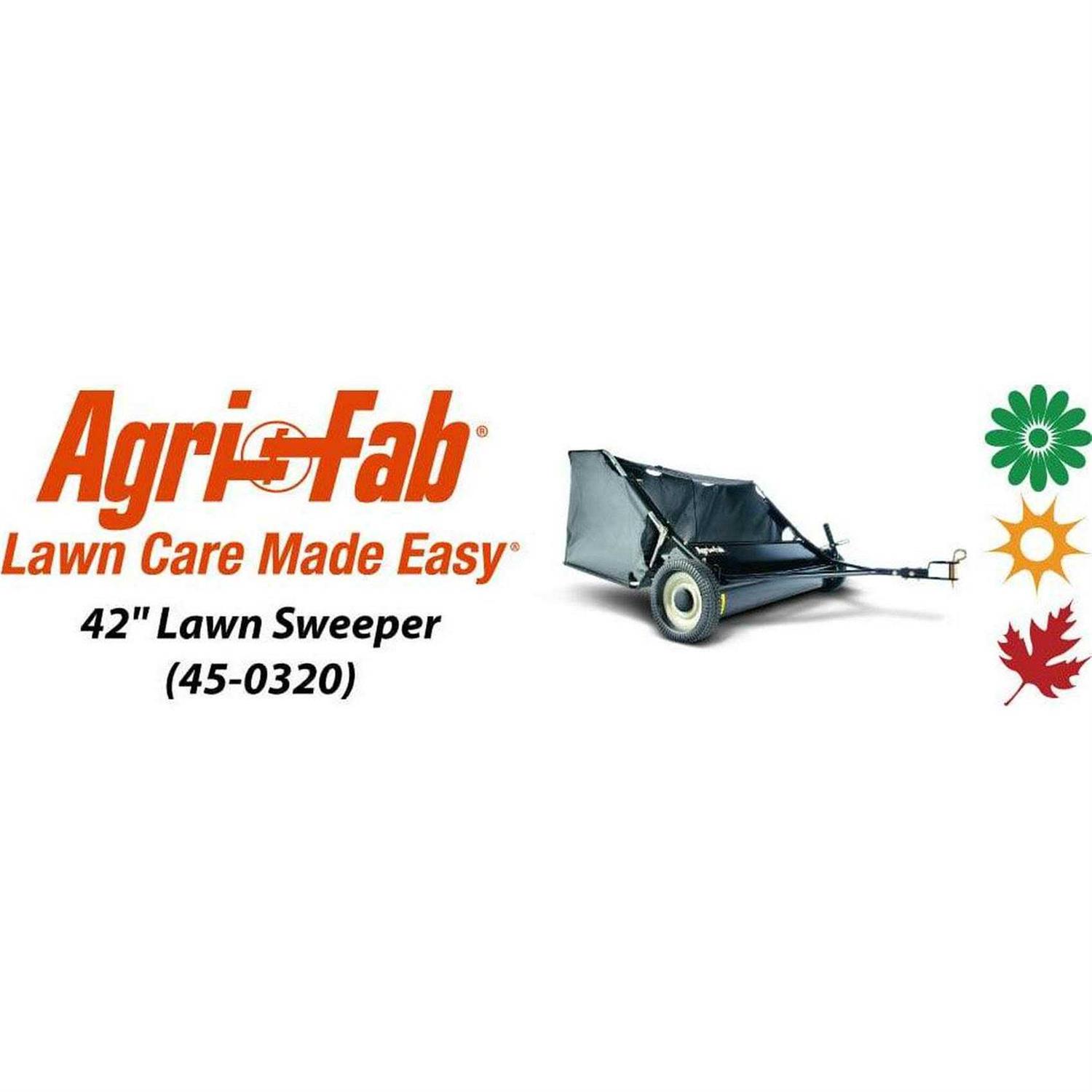 Agri-Fab 42 in Tow Lawn Sweeper 45-0320