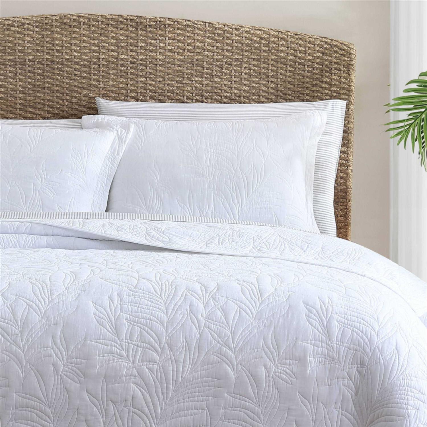 Tommy Bahama Solid Costa Sera Cotton Quilt
