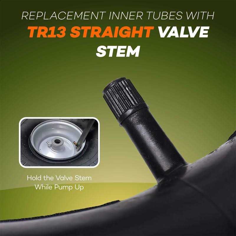AR-PRO Heavy Duty Replacement Inner Tube with TR-13 Straight Valve Stem