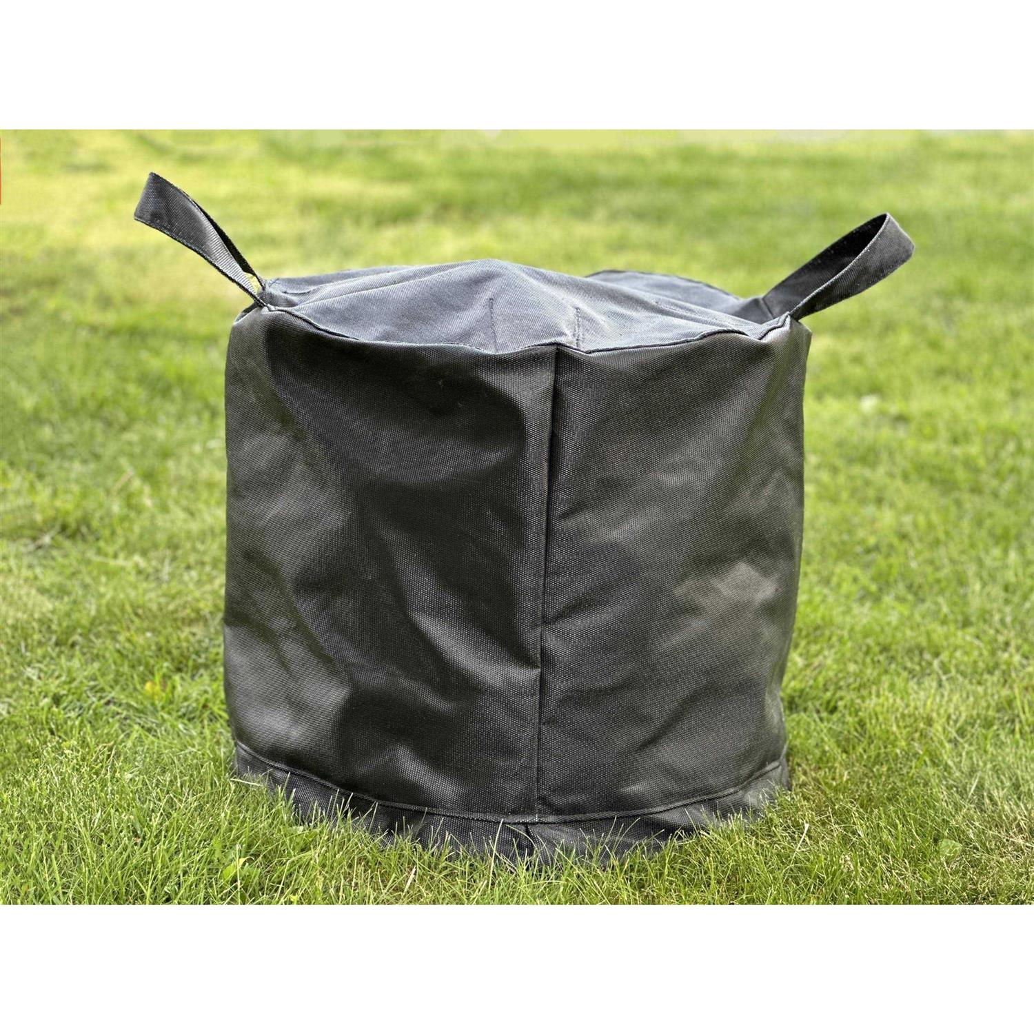 Tame The Flame Firepit Covers, LLC Tame The Flame 22 Round Firepit Cover Fireproof Cover Open Flame