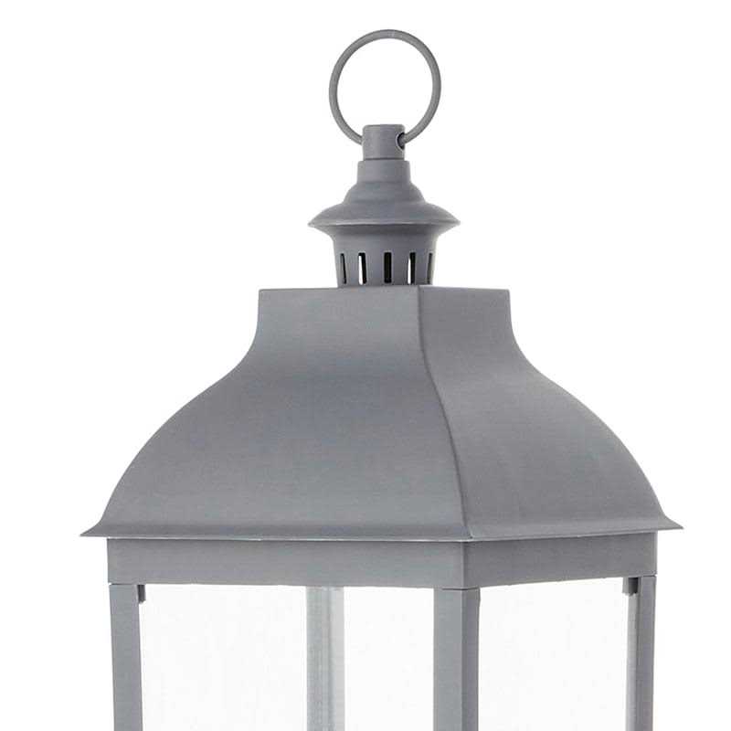 At Home Pre-Lit Led Floor Lantern