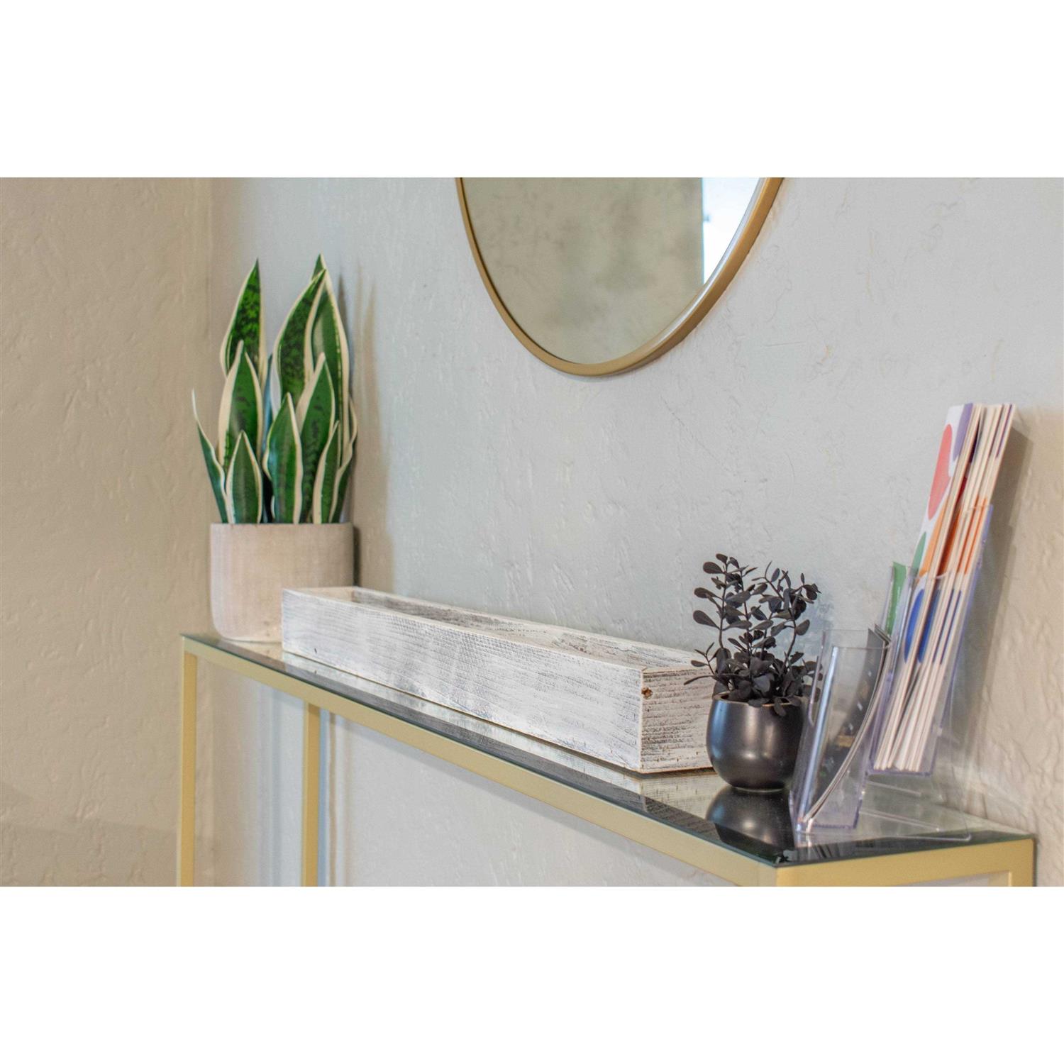 BarnwoodUSA Rustic Farmhouse 35.5 Centerpiece Decorative Display Box