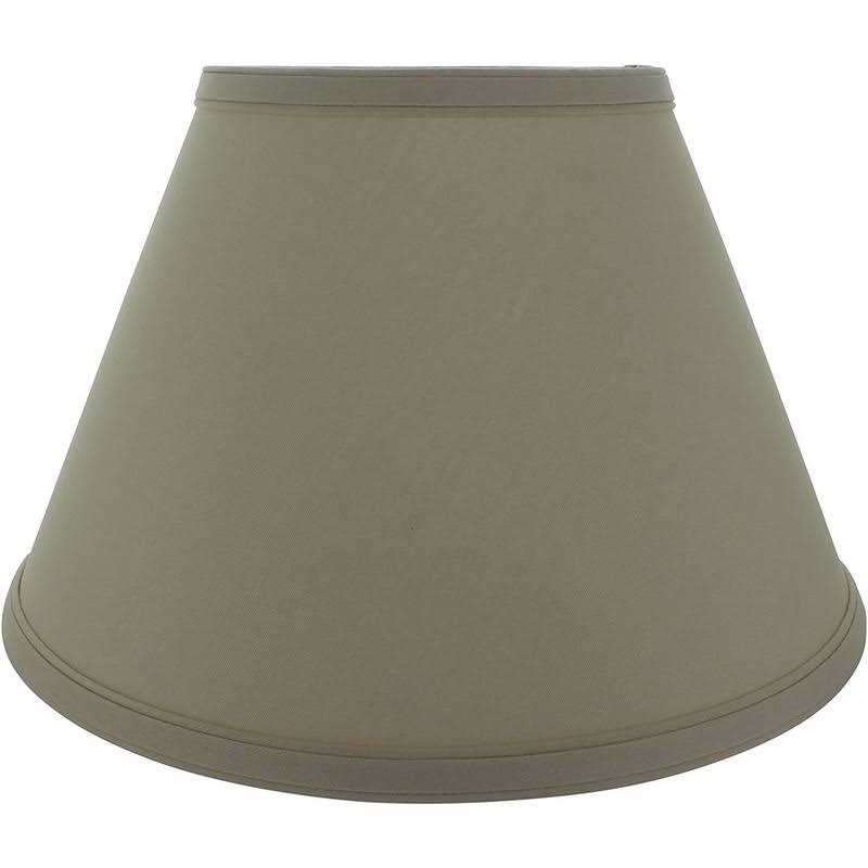 tabindeal Beige Linen 8 inch European Drum Lampshade with Uno Fitter